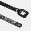 Cinturón negro de piel Anekke Iron - Thumbnail Image 3