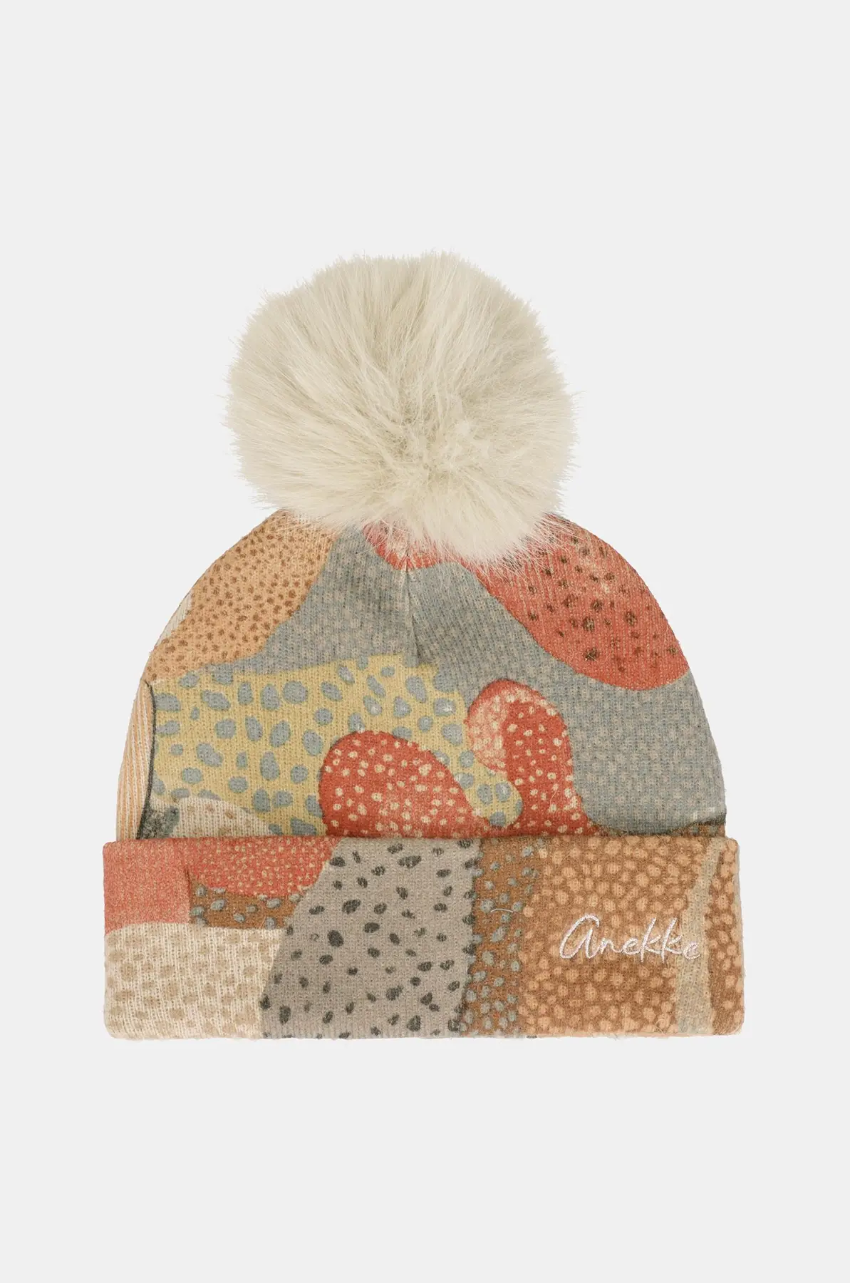 43481-341 Gorro de punto multicolor Anekke con pompón
