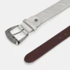 Cinturón taupe de piel Anekke - Thumbnail Image 3