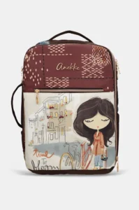 Mochila de viaje Anekke Tulip con bolsillo frontal