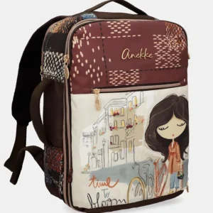 Mochila de viaje Anekke Tulip con bolsillo frontal
