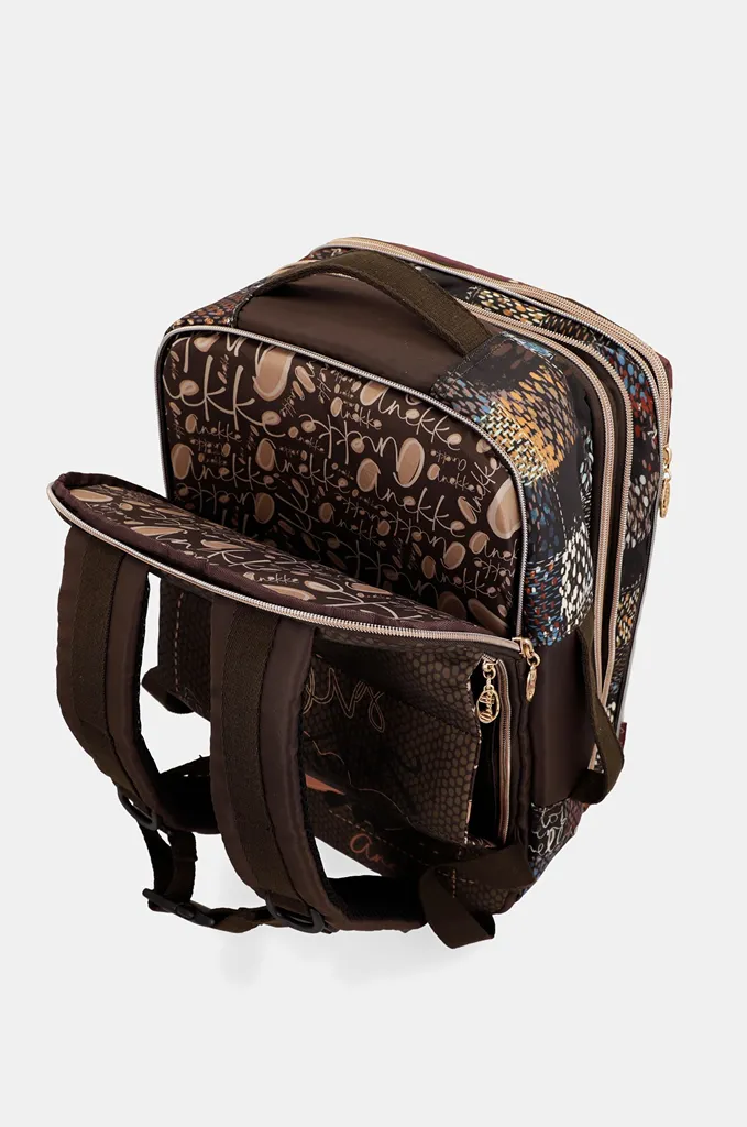 Mochila de viaje Anekke Tulip con bolsillo frontal