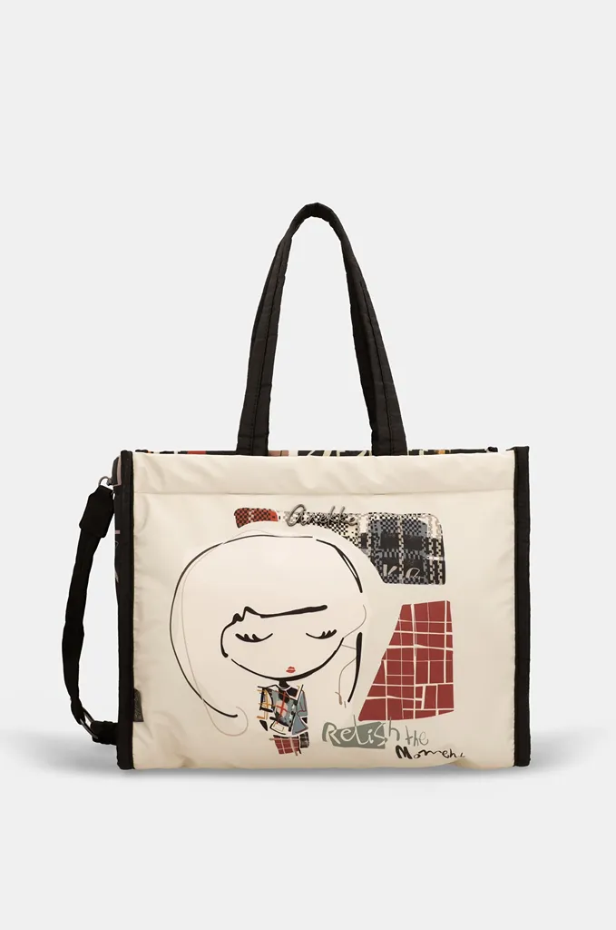 Bolso tote de viaje Anekke Iron con bandolera