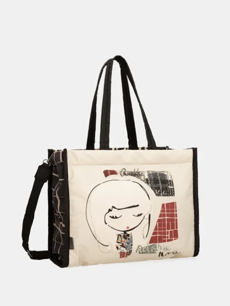 Bolso tote de viaje Anekke Iron con bandolera