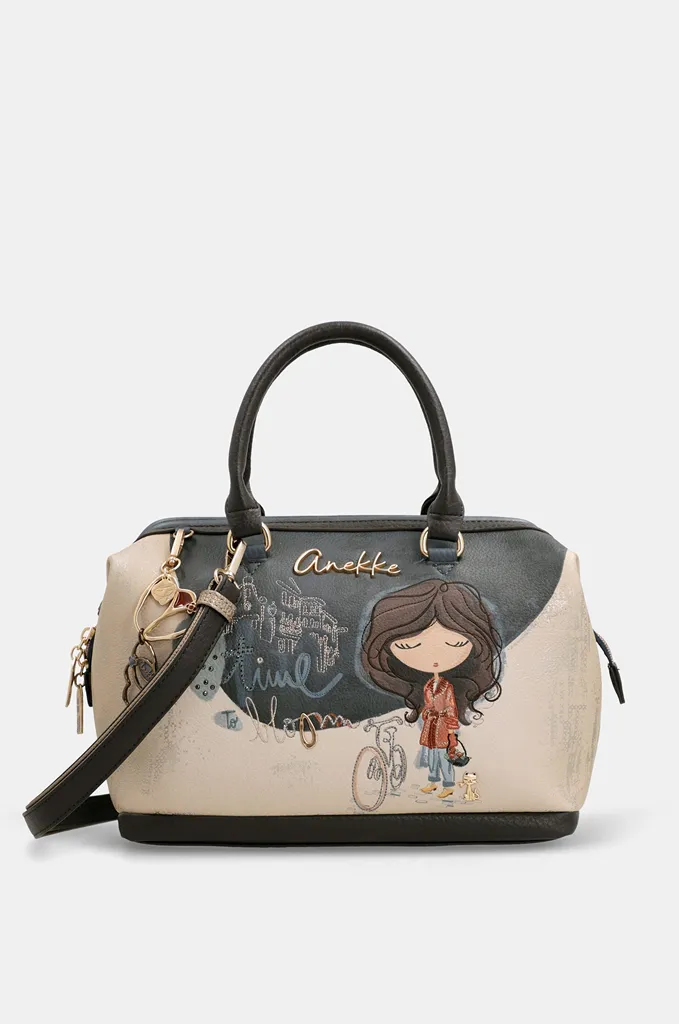 Bolso bowling tipo doctor Anekke Tulip