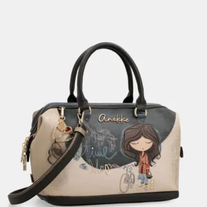 Bolso bowling tipo doctor Anekke Tulip