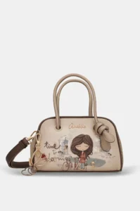 Bolso bowling pequeño Anekke Tulip con bandolera
