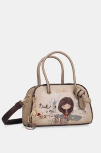 Bolso bowling pequeño Anekke Tulip con bandolera