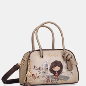Bolso bowling pequeño Anekke Tulip con bandolera