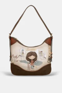 Bolso de hombro Anekke Tulip ovalado