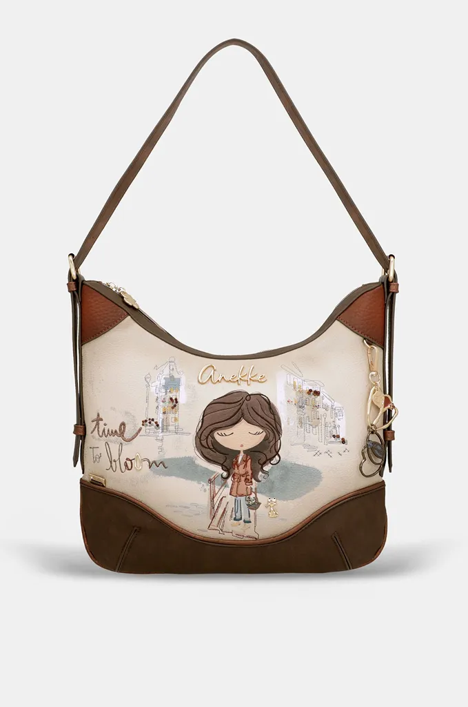 Bolso de hombro Anekke Tulip ovalado