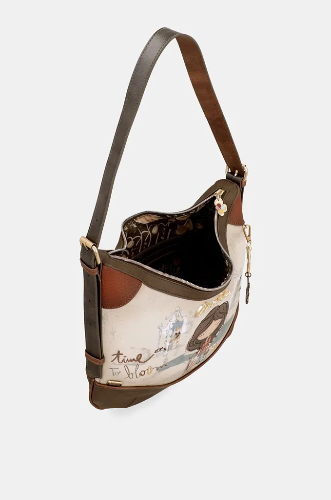 Bolso de hombro Anekke Tulip ovalado