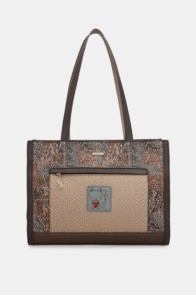 Bolso shopper grande Anekke Tulip con bandolera