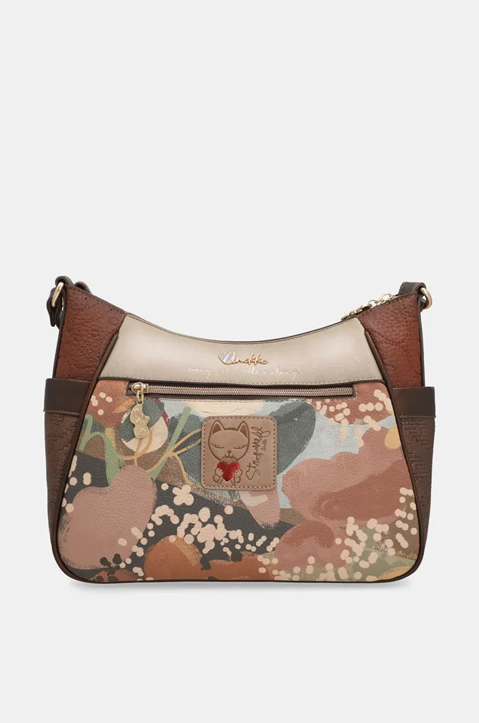 Bandolera grande ovalada Anekke Tulip