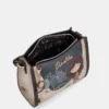 Bandolera rectangular Anekke Tulip con cremallera