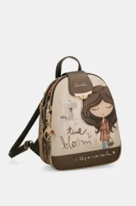 Mochila Anekke Tulip triple compartimento con broche