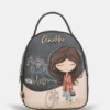 Mini mochila ovalada Anekke Tulip