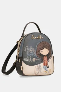 Mini mochila ovalada Anekke Tulip