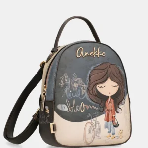 Mini mochila ovalada Anekke Tulip