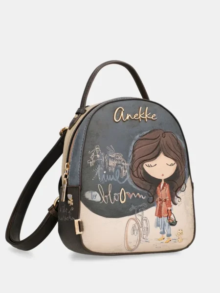 Mini mochila ovalada Anekke Tulip