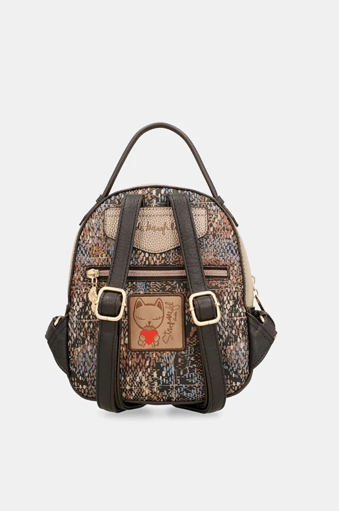 Mini mochila ovalada Anekke Tulip