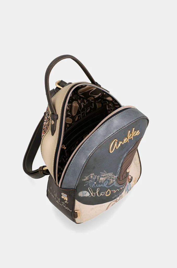 Mini mochila ovalada Anekke Tulip