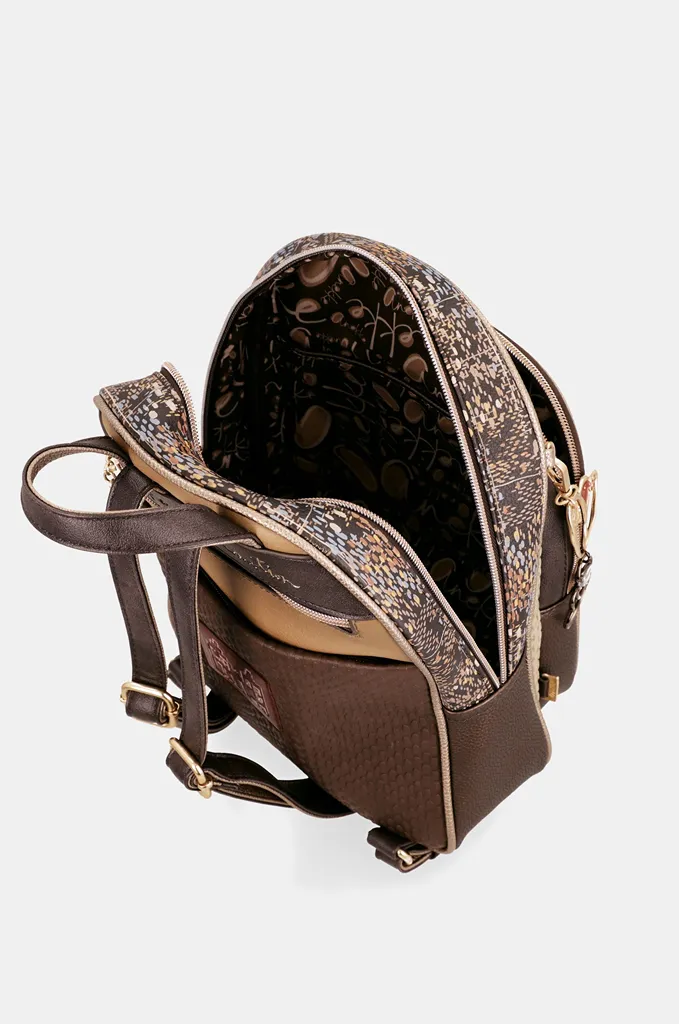 Mochila Anekke Tulip ovalada multicolor