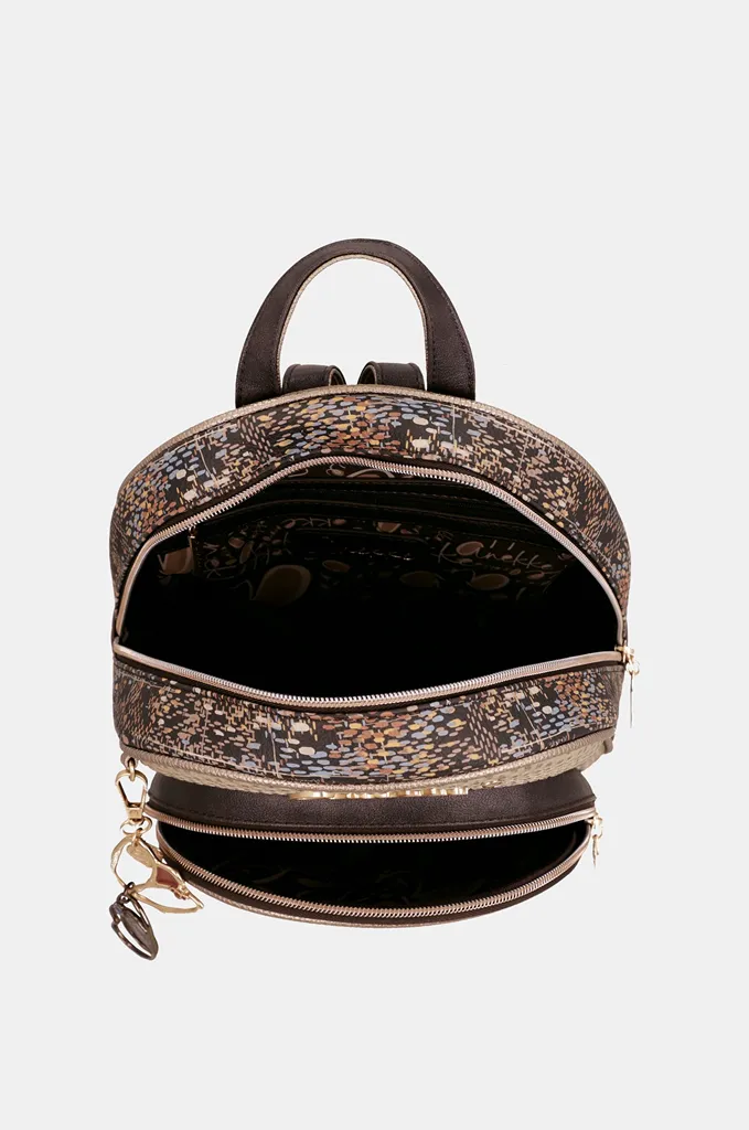 Mochila Anekke Tulip ovalada multicolor