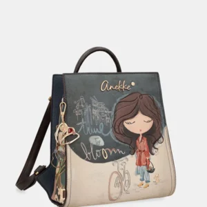 Mochila Anekke Tulip triple compartimento