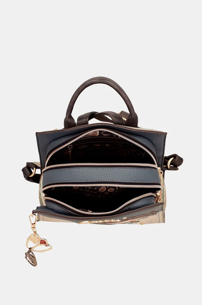 Mochila Anekke Tulip triple compartimento