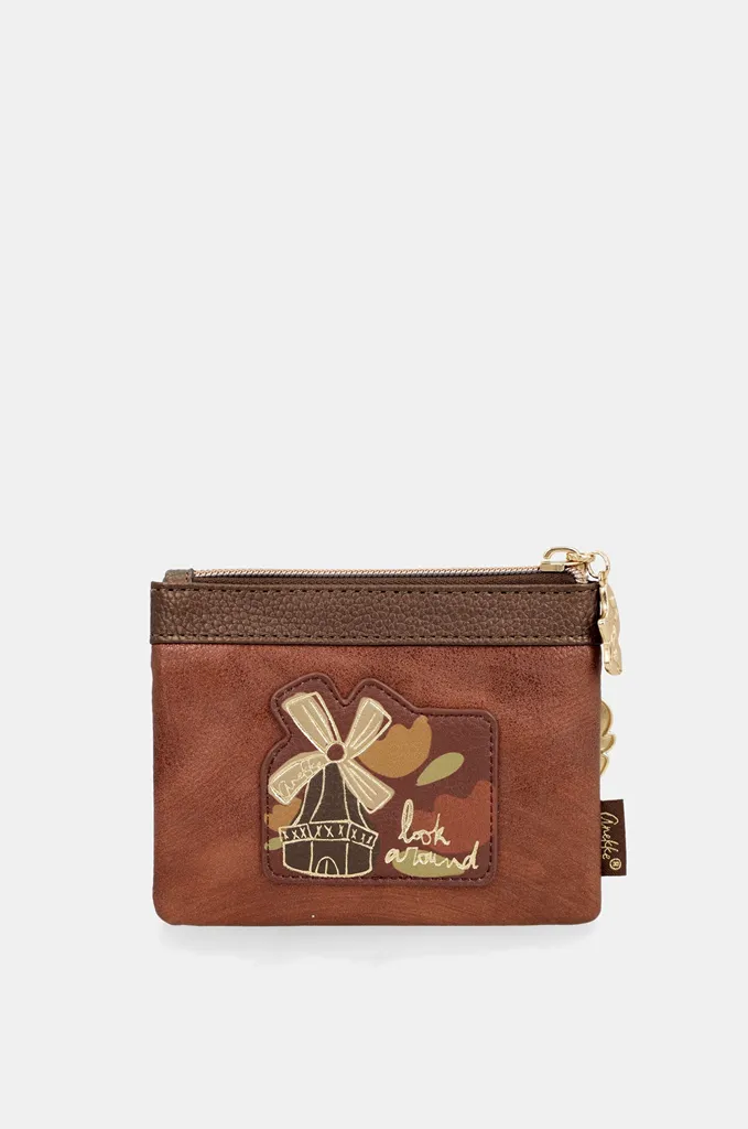 43709-002_3 Monedero plano Anekke Tulip con cremallera