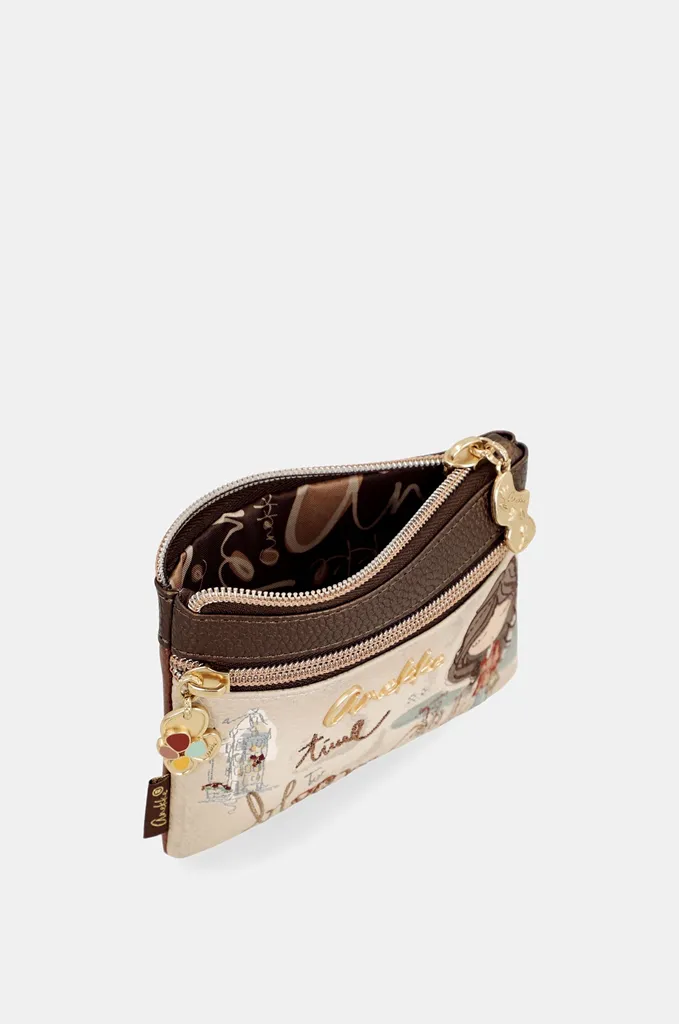 43709-002_6 Monedero plano Anekke Tulip con cremallera
