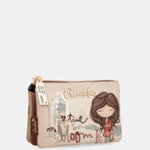 Monedero pequeño Anekke Tulip triple compartimento