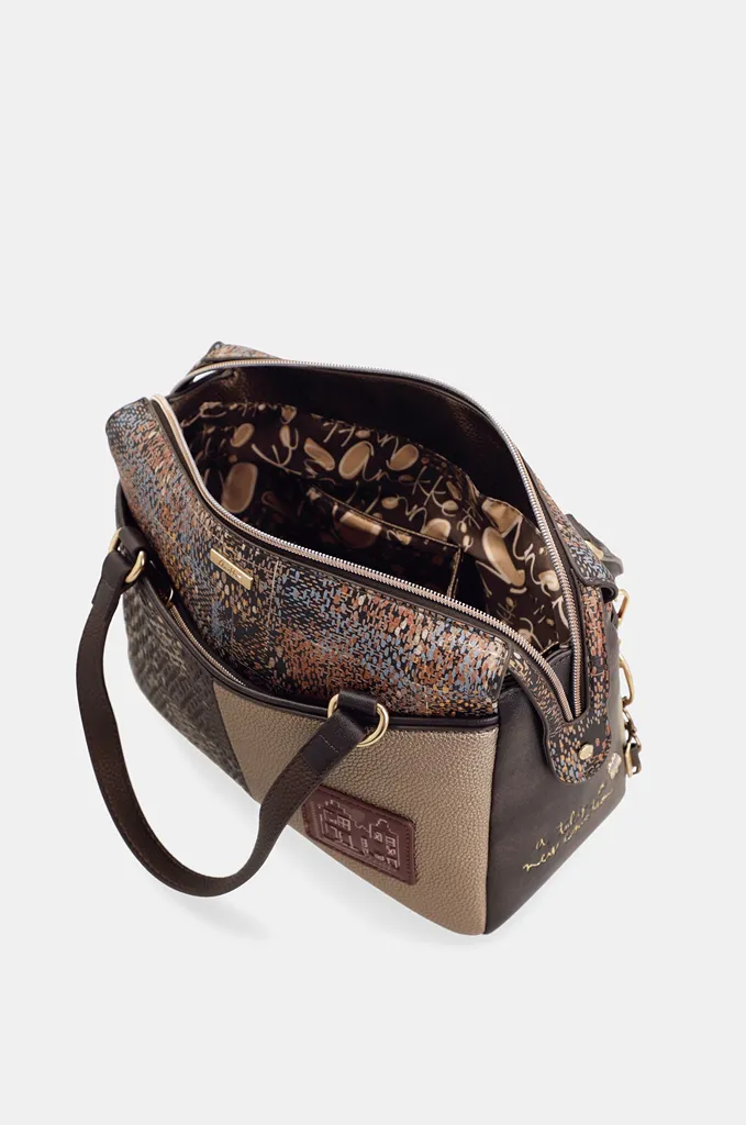 Bolso bowling Anekke Blossom con bandolera
