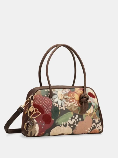 Bolso bowling floral Anekke Blossom con bandolera