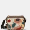 Bandolera compacta Anekke Blossom floral bordada