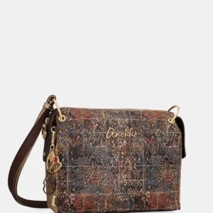 Bandolera mediana Anekke Blossom con estampado bordado