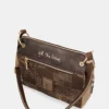 Bandolera mediana Anekke Blossom con estampado bordado