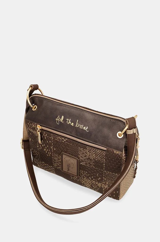 Bandolera mediana Anekke Blossom con estampado bordado