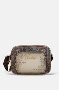 Bandolera Anekke Blossom doble compartimento
