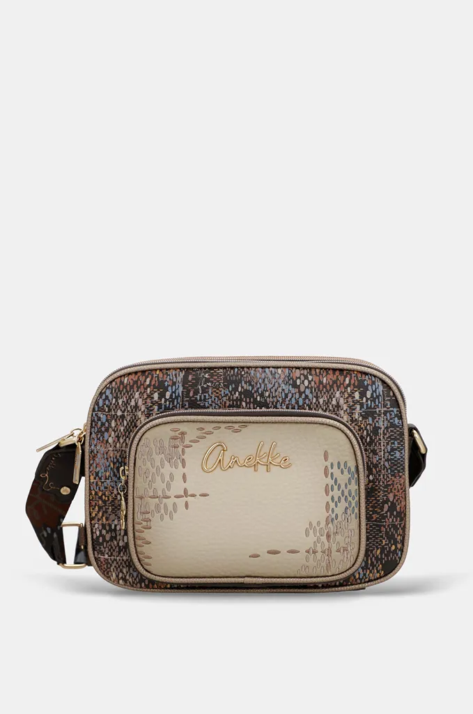 Bandolera Anekke Blossom doble compartimento