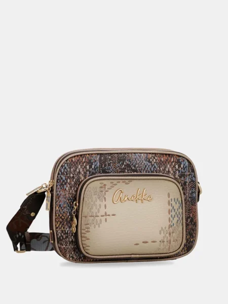 Bandolera Anekke Blossom doble compartimento