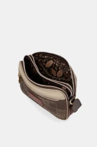 Bandolera Anekke Blossom doble compartimento