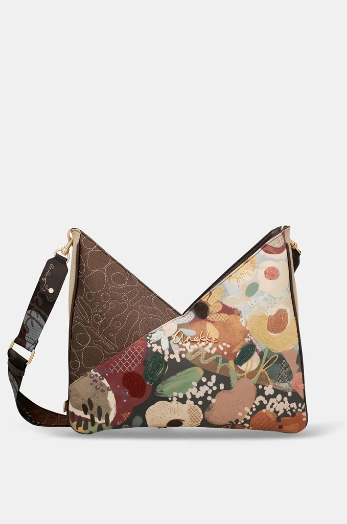 Bandolera triangular Anekke Blossom grande multicolor