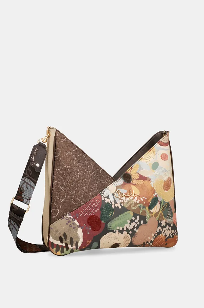 Bandolera triangular Anekke Blossom grande multicolor