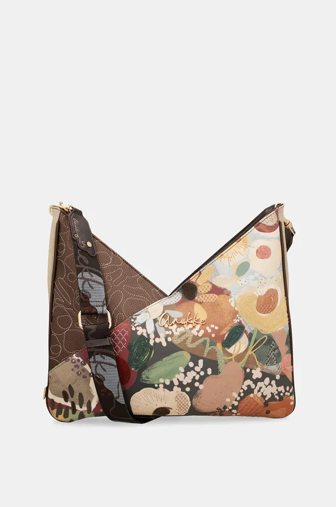 Bandolera triangular Anekke Blossom grande multicolor
