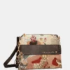 Bandolera Anekke Blossom mediana con bolsillo exterior