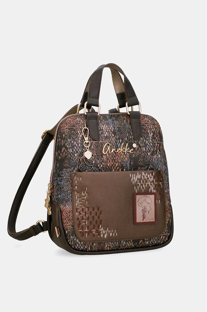 Mochila Anekke Blossom estampada