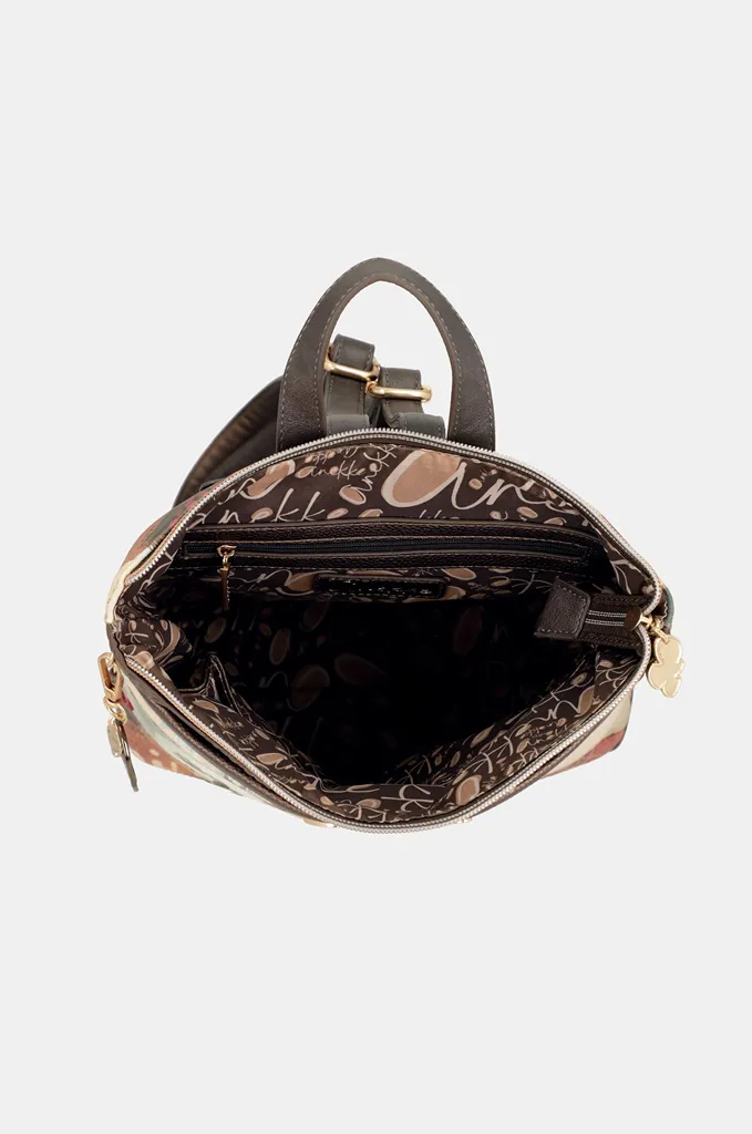 Mochila cuadrada Anekke Blossom floral acolchada