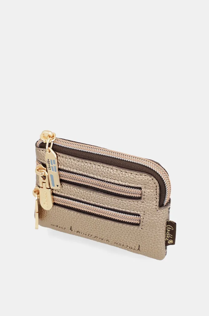 Monedero plano Anekke Blossom con cremallera